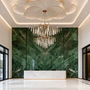 Luxury Chandelier for Hotel Lobby Custom Branch Design Pendant Light Bespoke Lighting for Hospitality Commercial Projects