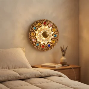 Luxury Crystal Wall Light Collection White Clear+gold 25 X 25 mm for Bedrooms Corridors and Hotel