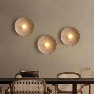 Luxury Danish Designer Modern LED Resin Black Wall Sconce Indoor Wall Lamp for Living Room Bedside Lamp