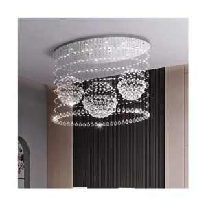 Luxury Decorative Ceiling Light Nordic LED Crystal Ceiling Light