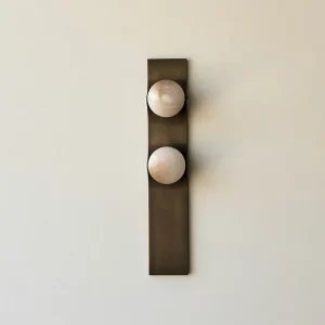 Luxury Living Room Background Wall Lamp Modern Decorative Interior Alabaster Wall Light Villa Bathroom Sconce