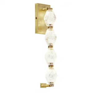 Luxury Modern Living Room Led Crystal Wall Lamp for Bedroom Home Decor Sconce Lighting