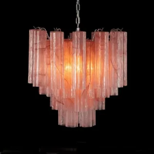 Luxury Murano Glass Chandelier Villa Living Room Staircase French Pendant Lamp Decorative Lighting