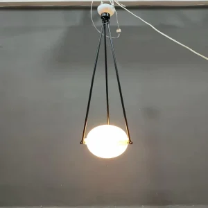 Luxury Sphere Alabaster Pendant Light Brass Body Gold Metal Hooks Ceiling Canopy Energy Saving Soft Warm White 2700K Commercial