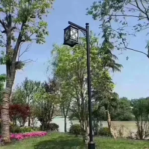 Luxury Style LED Outdoor Column Light for Commercial Plaza Luxury Hotel Garden and Resort Walkway Community Garden Lights