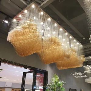 Luxury Villa Hotel Crystal Kitchen Chandelier Dining Room Pendant Lighting