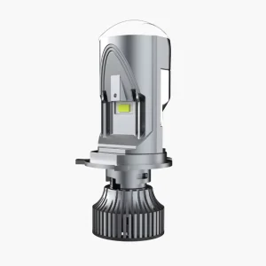 M01K(2th) High and Low Beam Integrated H4 Car Tri Beam Fisheye Dual Lens LED Light Spotlight