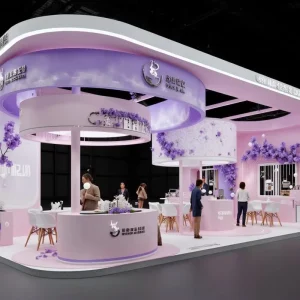 MEGA Modern Fashion Exhibition Stand Booth Modular Assembly for Pop Up Store Mall Event Art Show