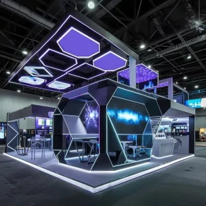 MEGA Modern Fashion Exhibition Stand Booth Modular Assembly for Pop Up Store Mall Event Show