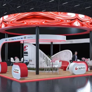 MEGA Modern Fashion Exhibition Stand Booth Modular Assembly for Pop Up Store Mall Event Show