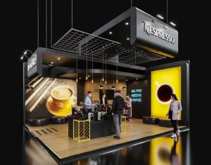 MEGA Modern Fashion Exhibition Stand Booth Modular Assembly for Pop Up Store Mall Event Show
