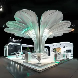 MEGA Modern Fashion Exhibition Stand Booth Modular Assembly for Pop Up Store Mall Event Trending Design