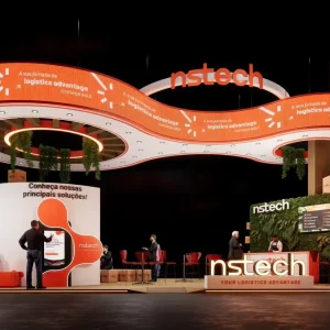 MEGA Modular Assembly Exhibition Booth for Modern Fashion Pop Up Store Art Show Event