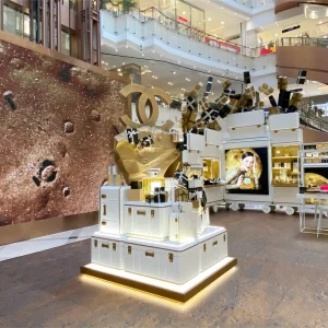 MEGA Modular Assembly Exhibition Booth for Modern Fashion Pop Up Store Art Show Event