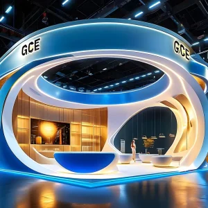MEGA Modular Assembly Exhibition Booth for Modern Fashion Pop Up Store Art Show Event