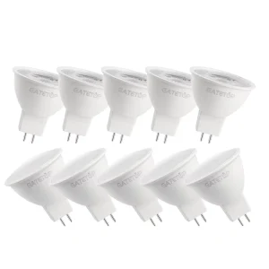 MR16 LED Spotlight 5W AC DC12 24V 120 38 Degrees 500lm No Flicker Warm White Light GU5.3 Spotlight for Living Room