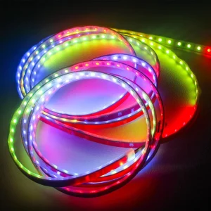 Magic Digital COB Strip DC24V RGB Smart LED Light App Remote Voice Control for Luxury Villa Interior Decoration