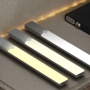 Magnetic Smart Night Light for Wardrobe Aisle Bedside Multiple Scenes LED Induction Light Stepless Dimming Not Dazzling