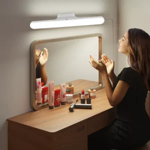 Magnetic Wall Lamp Rechargeable Light Bar Touch Makeup Mirror Lights for Cabinets Closet Kitchen Bedroom Bathroom