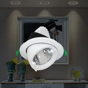 Mall Corridor Retractable Eyeball Zoom Spotlight for Clothing Store Window Merchandise Indoor Accent Ceiling Lamp