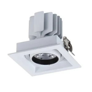Manufacturer Adjustable 7W Down Spot Light COB Recessed Ceiling LED Square Spotlight