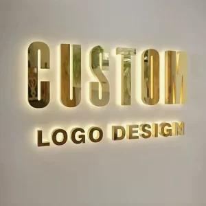 Manufacturer Custom Outdoor 3D Illuminated Store Advertising Letter Logo Signs LED Backlit Channel Letter Sign