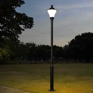 Manufacturer Electric Pole Light Head Only Custom Premium Garden Light Fitting for Street Park Garden Walkway Lighting System