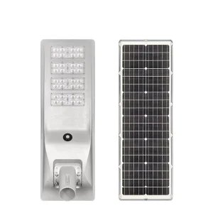 Manufacturer Outdoor Waterproof Solar Street Lamp Shell 40W Integrated Solar Street Lamp for Road