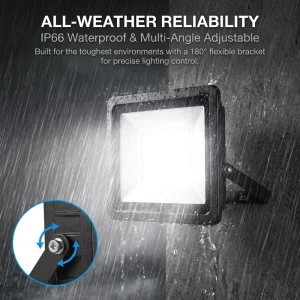 Market Best All weather IP65 COB Floodlight Waterproof LED Lamp for Commercial Industrial Area