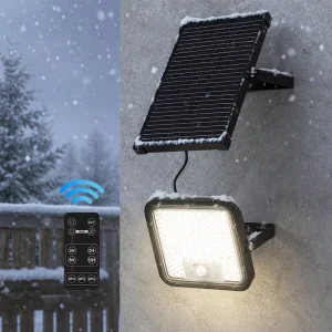 Market Proven All Season Reliable 60W 9600lm Waterproof Solar Lighting Outdoor Commercial Led Solar Flood Lights