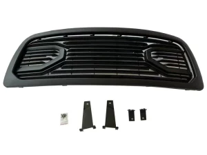Martin Style Front Grille for Dodge RAM 1500 With Light Matte Black