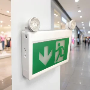 Material Abs in Canada Market Led Emergency Light Luminous Exit Sign