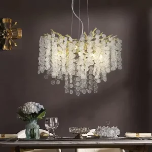 Material Luxury Indoor Chandeliers Pendant Light Modern Chandelier for Wedding Decor