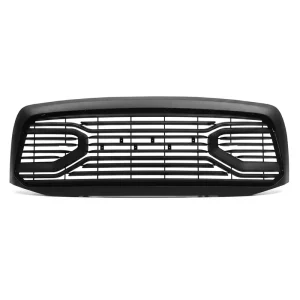 Matte Black Style Front Grille Without Lights Replacement for Dodge RAM 1500
