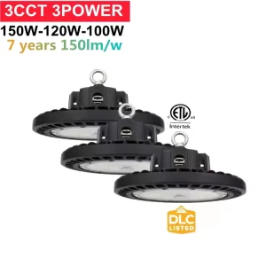 Meanwell Sosen Driver Smart Changeable Power Highbay UFO Led Light 300watt 240watt 200watt 150watt New Project UFO Led Lighting