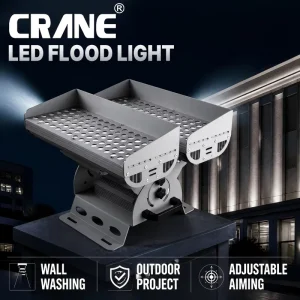 Media Facade Project Anti Glare Shield IP65 AC85 265V 192W Narrow Beam Single Color Architectural Spotlight BYZ192 III