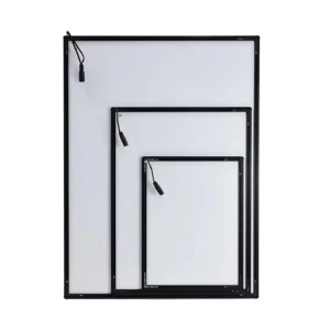 Menu Poster Illuminated Aluminum Backlit Poster Frame Light Box LED Backlit Movie Advertising Picture Frame