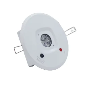 Metal Housing Non maintained LED Emergency Down Light Recessed Fire Fighting LED Emergency Light With Rechargeable Battery