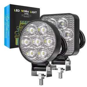 Mini 2.5 Inch LED Working Light Pole 7LED General Road Marine Spotlight 4X4JK 4WD Truck 12V 24V CE Certified
