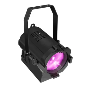 Mini 40W RGBW LED Fresnel Spotlight 3000K 8000K Adjustable DMX Control Stage Washing Lighting Theater Event 25° 80° Spot Light