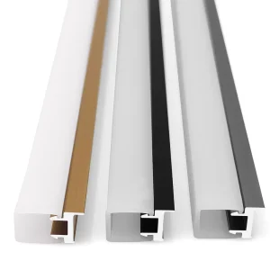 Mini Aluminum Alloy Wardrobe Cabinet LED Light Strip 3mm T5 Anodized Surface 6000K Daylight Dimmable for Cabinet