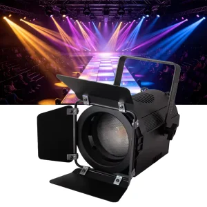 Mini Item Zoom 60W COB RGBW 4IN1 Par Light 25-60° Spotlight for Wedding Aisle Decor Photography T Show Theater