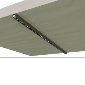 Mini Ultra Thin Modern LED Profile for Recessed and Surface Mounted Linear Wardrobe and Kitchen Cabinet Lighting Installation