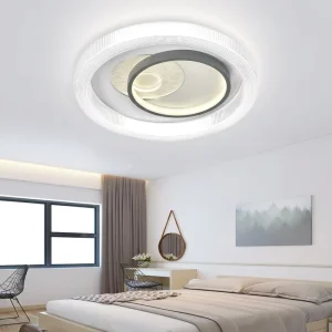 Minimalist Architectural LED Ceiling Lamp Multi Layer Square Design High Brightness Lighting for Study Room Office Interior