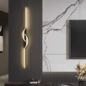 Minimalist Creative Linear Grille Wall Sconce Modern Wall Lamp for Living Room Sofa TV Background Wall Bedroom Bedside