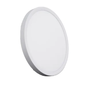 Minimalist LED Panel Light Aluminum Trim Surface Mounted Ceiling Light AC 170-240V Square and Round Available White Indoor House