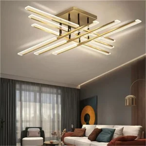 Minimalist Living Room Ceiling Lamp Bedroom Lamp Long Line Room Lamp Modern Simple Light Luxury Entrance LED Lamp