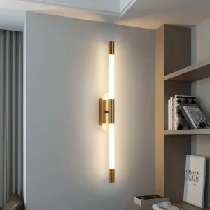 Minimalist Symmetric Long LED Wall Light
