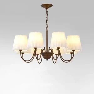 Minimalist Vintage Decorative Pendant Creativity LED Hanging Light Middle Living Room Bedroom Hotel Villa Home Decor Chandelier