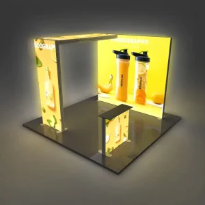 Mobile UV Soft Film Rectangle Light Box Custom Poster Wall LED Borderless Portable Outdoor Exhibition Display Billboard